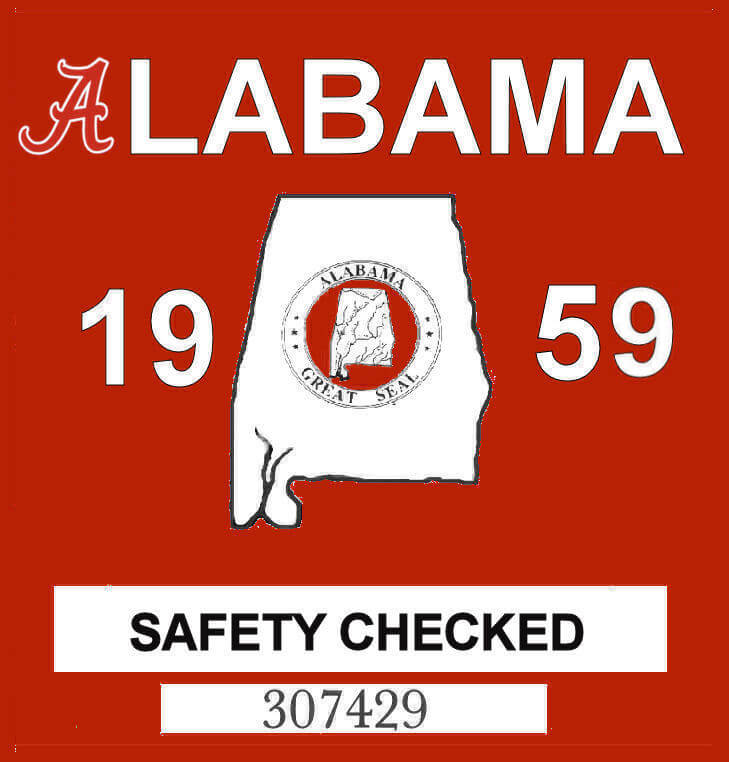 (image for) 1959 Alabama Safety Checked